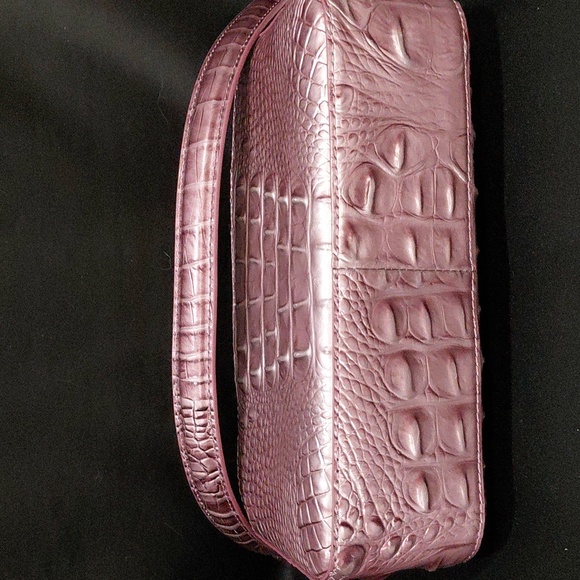 BRAHMIN ROSA Croc-Embossed Crossbody - Picture 7 of 12